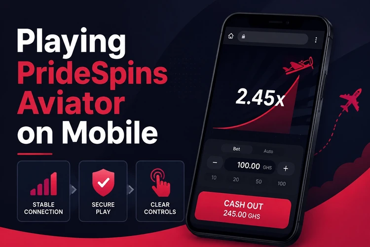 Playing PrideSpins Aviator on Mobile