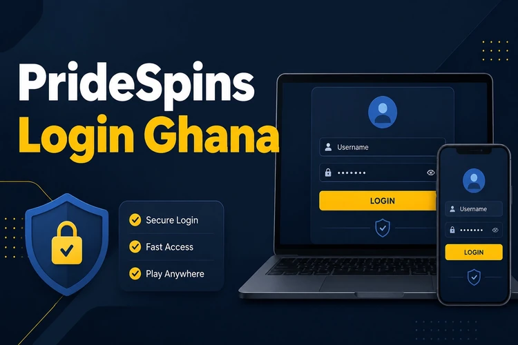 PrideSpins Login Ghana
