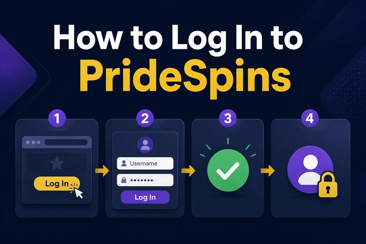 How to Log In to PrideSpins