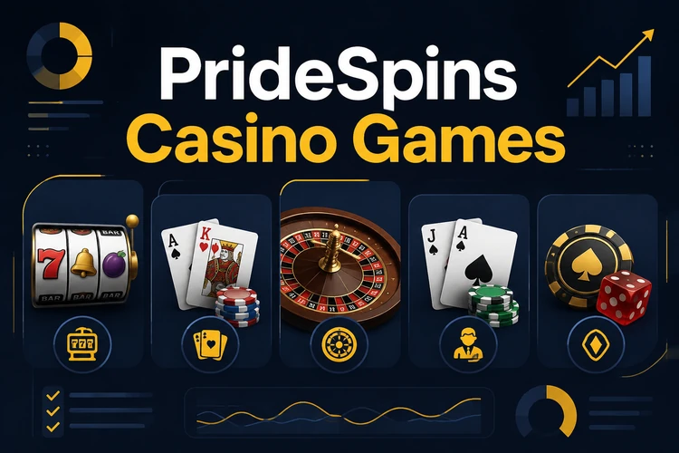 PrideSpins Casino Games